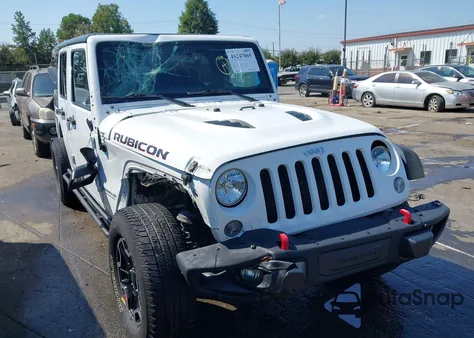 2016 Jeep Wrangler Unlimited Rubicon Hard Rock from USA, damaged, VIN 1C4BJWFG8GL252391